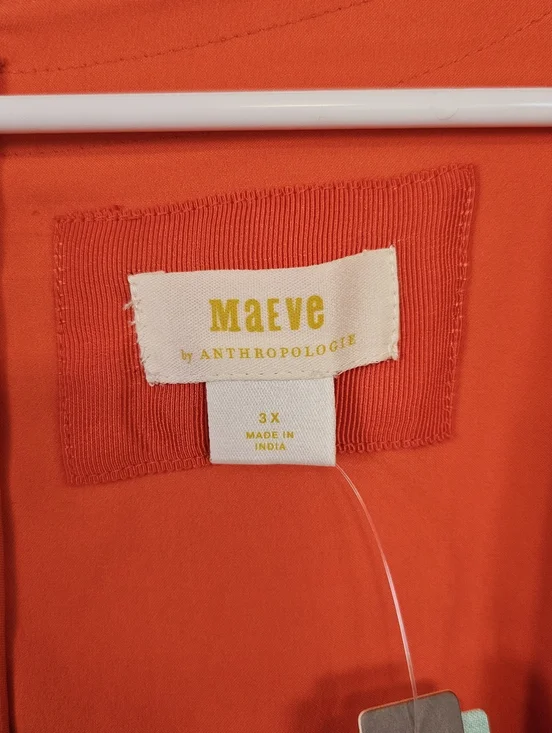 Maeve Anthropologie Short Sleeve Polka Dot Square Neck Mini Dress Basque Waist - Picture 8 of 9